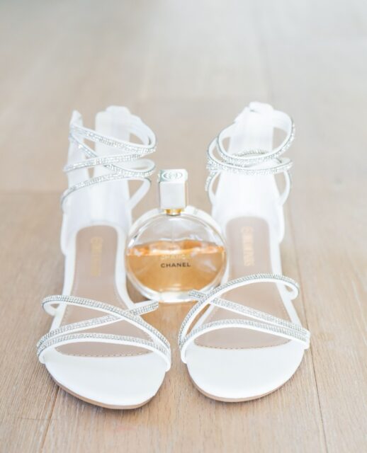 All the months of planning come down to these final, delicate touches. There’s something so intentional about the shoes or perfume a bride chooses for her wedding day. It’s more than an accessory; it’s a piece of her story. ✨⁠