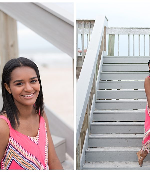 North Florida St Augustine Beach Senior Photos